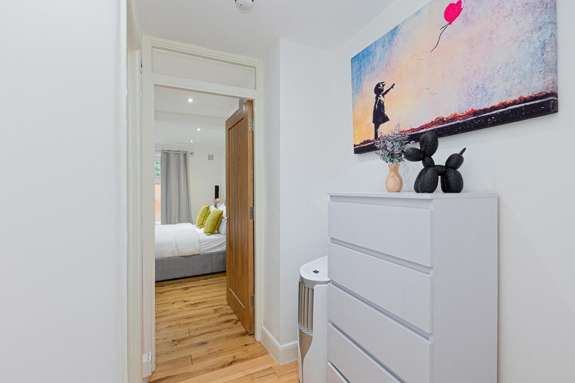 2br Flat W Garden In Wandsworth, 7min Tube Londra